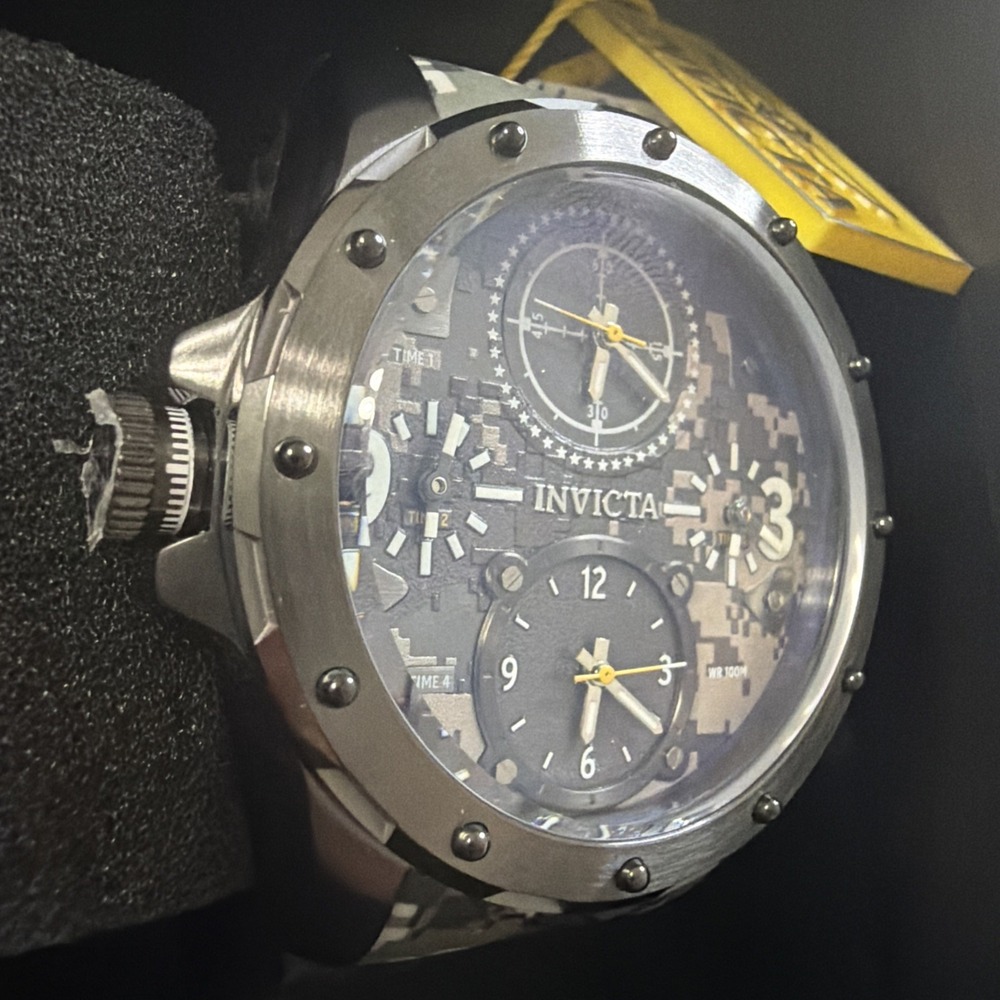 Invicta Coalition Forces Bolt Zeus - Model 43768 | Gunmetal Camouflage - Picture 2 of 7